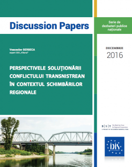 Transnistrian conflict settlement perspectives ...