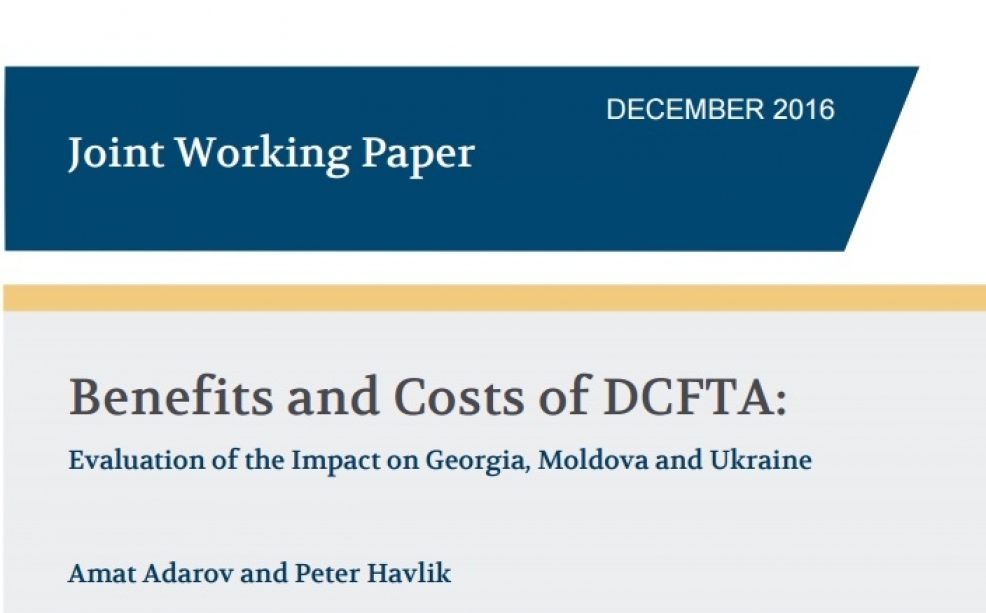 Publicație: „Beneficiile și costurile DCFTA: Evaluarea impactului în Georgia, Moldova și Ucraina”